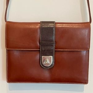 Vintage Mark Cross Leather Crossbody Purse